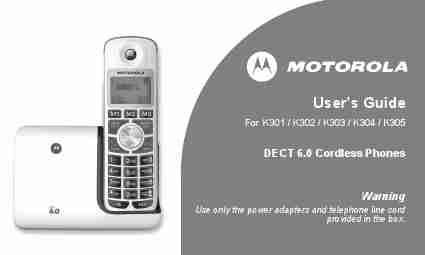 Motorola Cordless Telephone K301-page_pdf